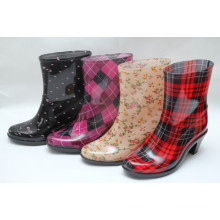 sapatos femininos estilo cowboy bota de chuva feminina fantasia B-812